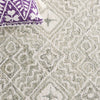 Safavieh Micro-loop MLP803G Silver / Ivory Area Rug Detail