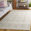 Safavieh Micro-loop MLP803G Silver / Ivory Area Rug Room Scene Feature