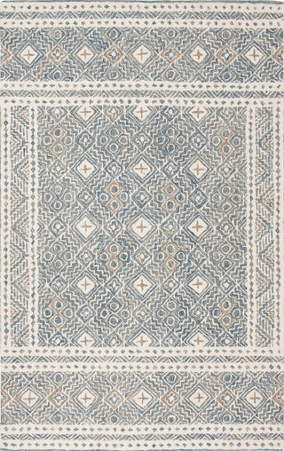 Safavieh Micro-loop MLP803M Blue / Ivory Area Rug main image