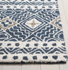 Safavieh Micro-loop MLP803N Navy / Ivory Area Rug Detail