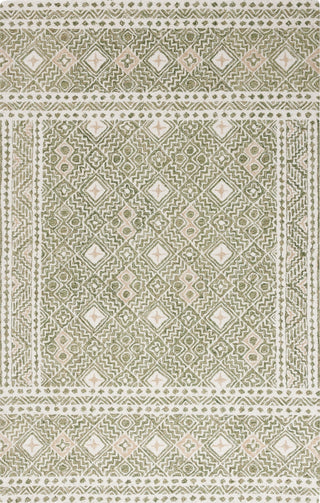 Safavieh Micro-loop MLP803Y Green / Ivory Area Rug main image