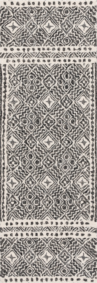 Safavieh Micro-loop MLP803Z Black / Ivory Area Rug Runner