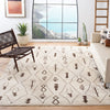 Safavieh Moroccan MOR331 Beige/Brown Area Rug Room Scene Feature