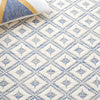 Safavieh Marbella MRB455M Blue / Ivory Area Rug Detail