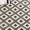 Safavieh Marbella MRB455Z Black / Ivory Area Rug Detail