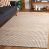 Safavieh Marbella MRB456T Brown / Natural Area Rug Room Scene