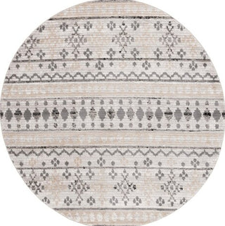 Safavieh Marrakesh MRK202A Beige / Grey Area Rug Round