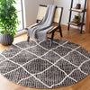 Safavieh Marrakesh MRK204H Charcoal / Ivory Area Rug Room Scene