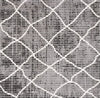 Safavieh Marrakesh MRK204H Charcoal / Ivory Area Rug Square