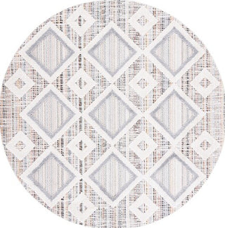 Safavieh Marrakesh MRK523D Grey / Multi Area Rug Round