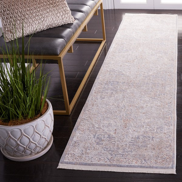 Safavieh Marmara MRM320 Beige / Blue Rust Area Rug Room Scene Feature