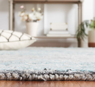 Safavieh Marquee MRQ122J Grey / Teal Area Rug Detail