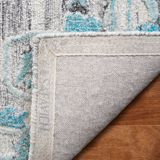 Safavieh Marquee MRQ122J Grey / Teal Area Rug Backing