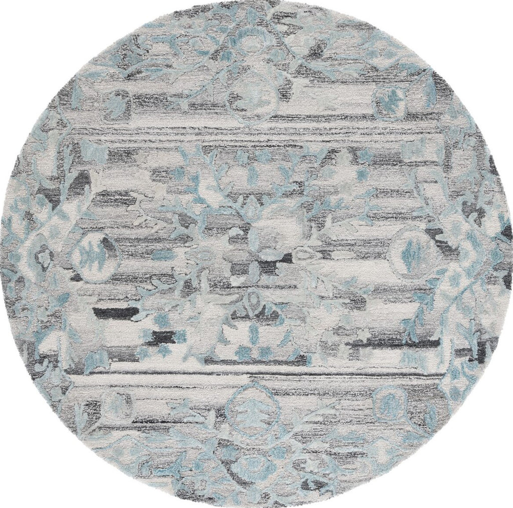 Safavieh Marquee MRQ122J Grey / Teal Area Rug main image