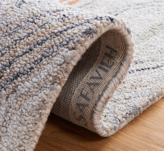 Safavieh Marquee MRQ124Q Rust / Grey Area Rug Detail