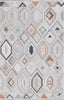 Safavieh Marquee MRQ124Q Rust / Grey Area Rug Main