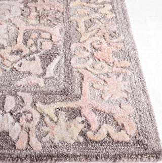 Safavieh Marquee MRQ125F Grey / Pink Area Rug Detail