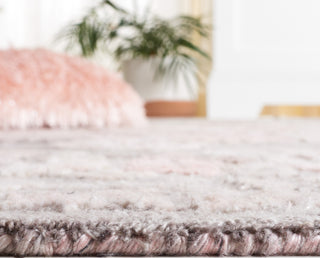 Safavieh Marquee MRQ125F Grey / Pink Area Rug Detail