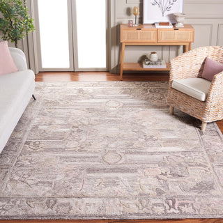 Safavieh Marquee MRQ125F Grey / Pink Area Rug Room Scene Feature