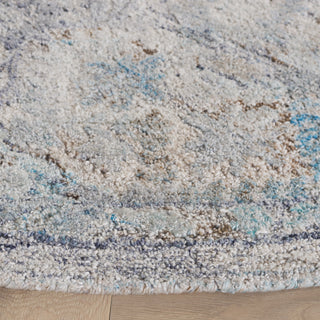 Safavieh Marquee MRQ126L Light Blue / Beige Area Rug Detail