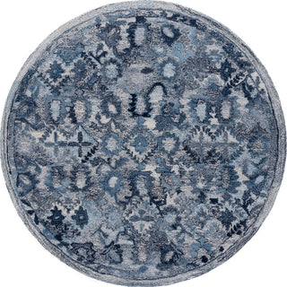 Safavieh Marquee MRQ126N Navy Area Rug Round