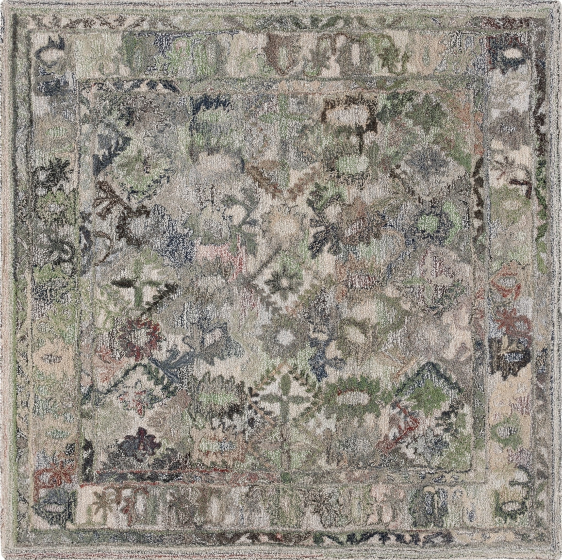 Safavieh Marquee MRQ126Y Green / Beige Area Rug main image