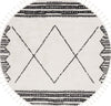 Safavieh Moroccan Tassel MRT103 Ivory / Black Area Rug