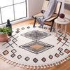 Safavieh Moroccan Tassel MRT105 Ivory / Orange Area Rug