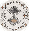 Safavieh Moroccan Tassel MRT105 Ivory / Orange Area Rug