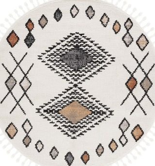 Safavieh Moroccan Tassel MRT105 Ivory / Orange Area Rug