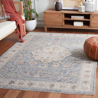 Safavieh Mason MSN105M Blue / Beige Rust Area Rug Room Scene Feature