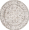 Safavieh Mason MSN113A Ivory / Beige Grey Area Rug Round