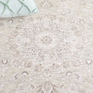 Safavieh Mason MSN114F Light Grey / Green Area Rug Detail