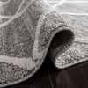 Safavieh Martha Stewart Lucia Shag White / Light Grey Area Rug Main