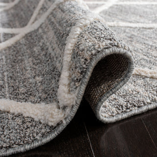 Safavieh Martha Stewart Lucia Shag White / Light Grey Area Rug Main