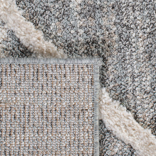 Safavieh Martha Stewart Lucia Shag White / Light Grey Area Rug Backing
