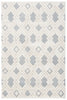 Safavieh Martha Stewart Lucia Shag White / Light Grey Area Rug main image