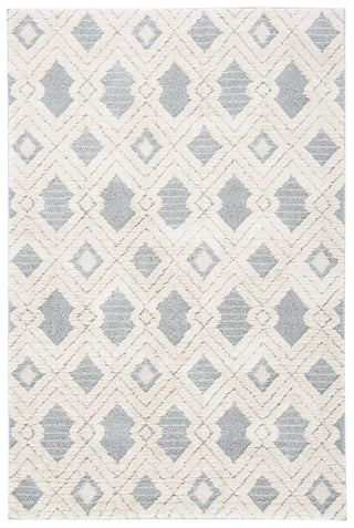 Safavieh Martha Stewart Lucia Shag White / Light Grey Area Rug main image