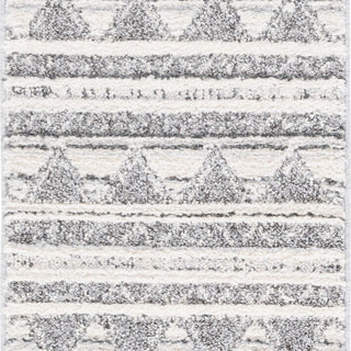 Safavieh Martha Stewart Lucia Shag Ivory Grey / Dark Area Rug Runner