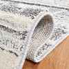Safavieh Martha Stewart Lucia Shag Ivory Grey / Dark Area Rug Detail