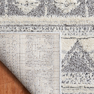 Safavieh Martha Stewart Lucia Shag Ivory Grey / Dark Area Rug Backing