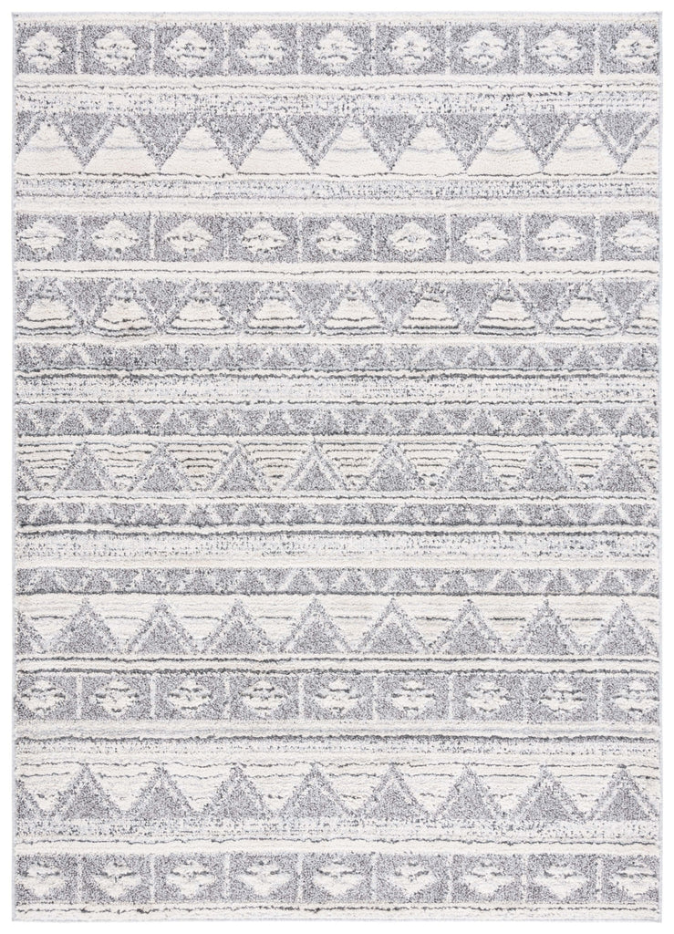 Safavieh Martha Stewart Lucia Shag Ivory Grey / Dark Area Rug main image