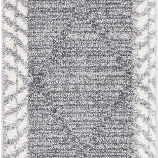 Safavieh Martha Stewart Lucia Shag Grey / Ivory Area Rug Runner