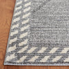 Safavieh Martha Stewart Lucia Shag Grey / Ivory Area Rug Detail