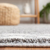 Safavieh Martha Stewart Lucia Shag Grey / Ivory Area Rug Detail