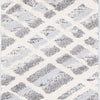 Safavieh Martha Stewart Lucia Shag Ivory Grey / Dark Area Rug Runner
