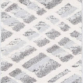 Safavieh Martha Stewart Lucia Shag Ivory Grey / Dark Area Rug Runner