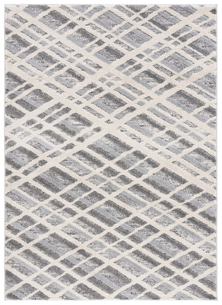 Safavieh Martha Stewart Lucia Shag Ivory Grey / Dark Area Rug main image