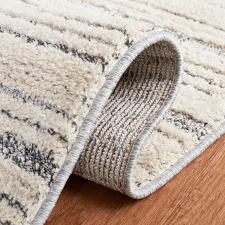Safavieh Martha Stewart Lucia Shag Ivory / Dark Grey Area Rug Detail