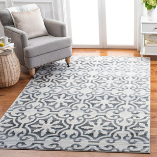 Safavieh Martha Stewart Isabella Grey / Ivory Area Rug Room Scene Feature